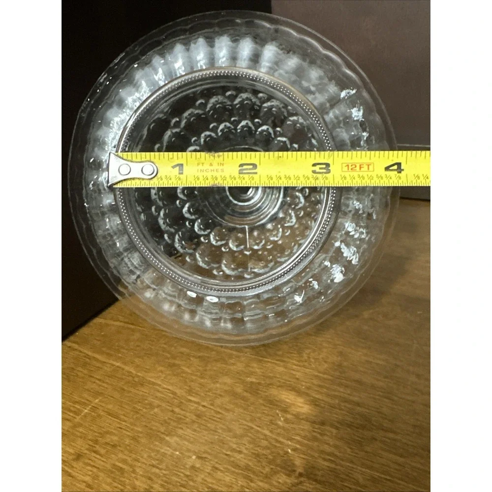 Clear Glass Light Shade Lamp Acorn Beehive Globe 3-1/8